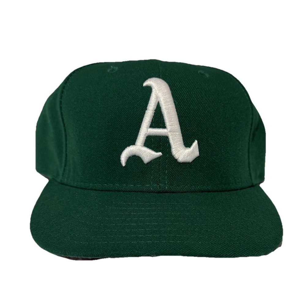 New Era 59FIFTY Oakland Athletics A's Fitted Hat USA Made 7 1/8 Green